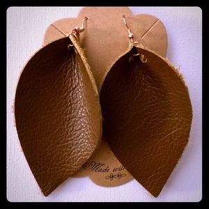 Genuine Leather Earrings